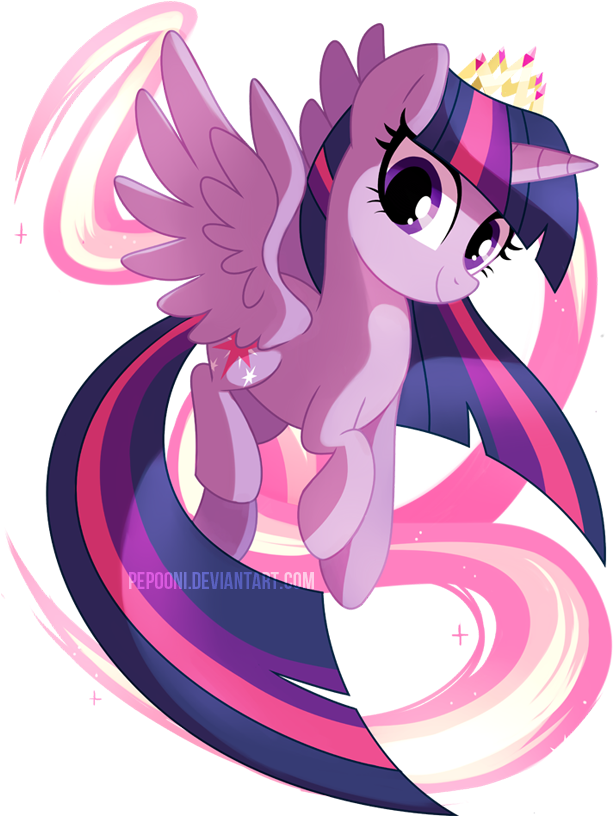 Princess Twilight Sparkle By Pepooni - Princess Twilight Sparkle Art (622x831)