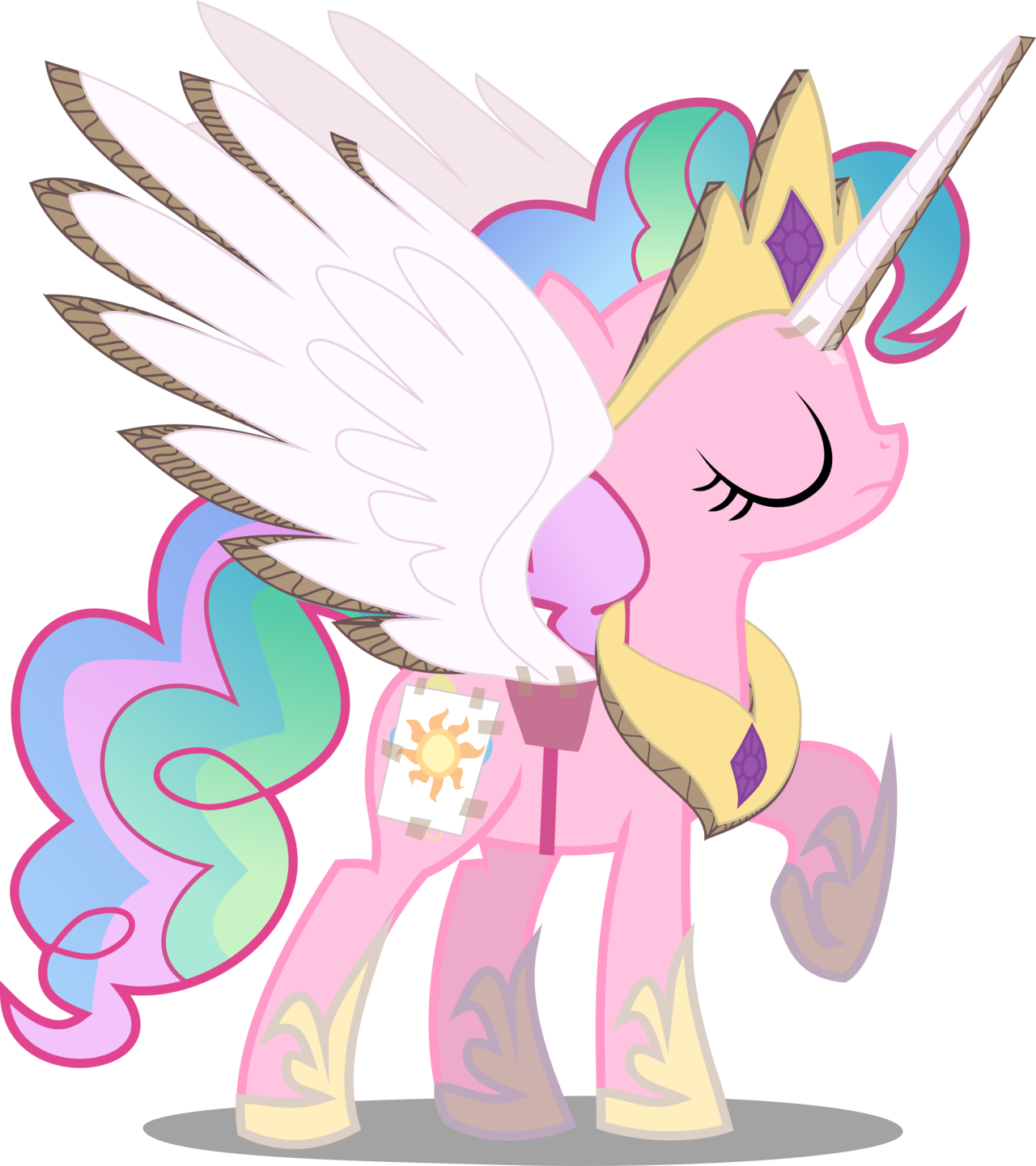 Princess Celestia - Princess My Little Pony (1280x1440)