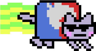 Nyan Cat Mlg - Nyan Cat (480x280)