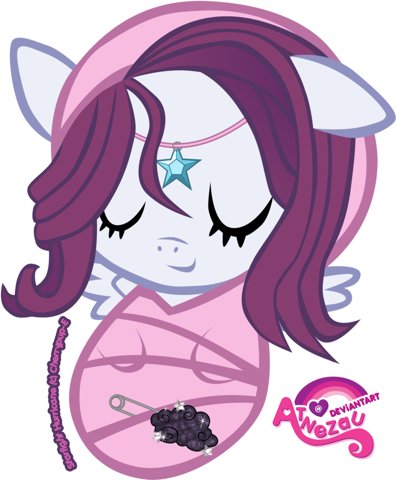 Newborn Starlight Hurricane By Atnezau - My Little Pony Newborn (800x942)