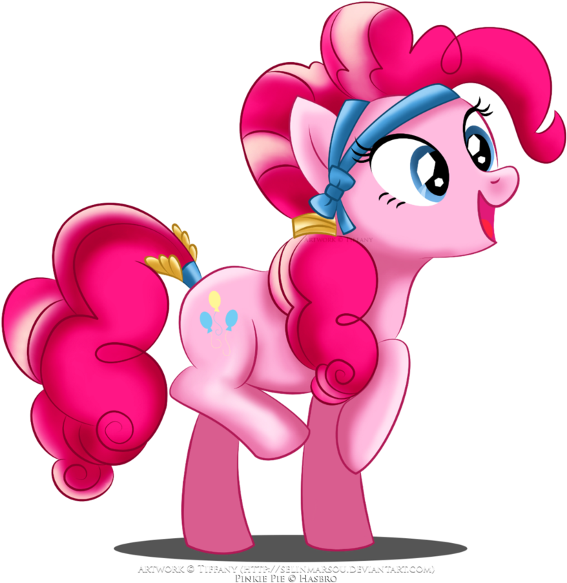 Pinkie Pie By Selinmarsou - Crystal Pony Pinkie Pie (890x897)