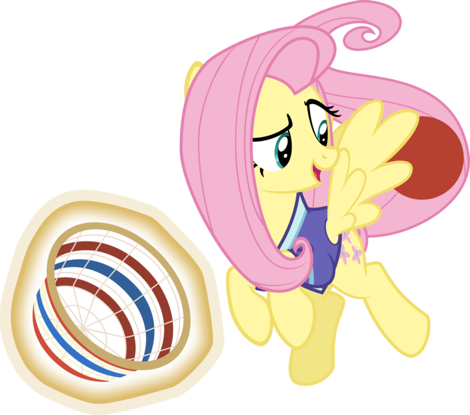 Fluttershy The Buckball Champion By Comeha - Fluttershy (951x840)