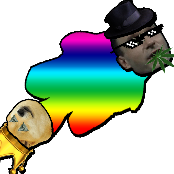 Fish Mlg Without Willyrex Or Rainbow Frog By Chatucox - Illustration (715x715)