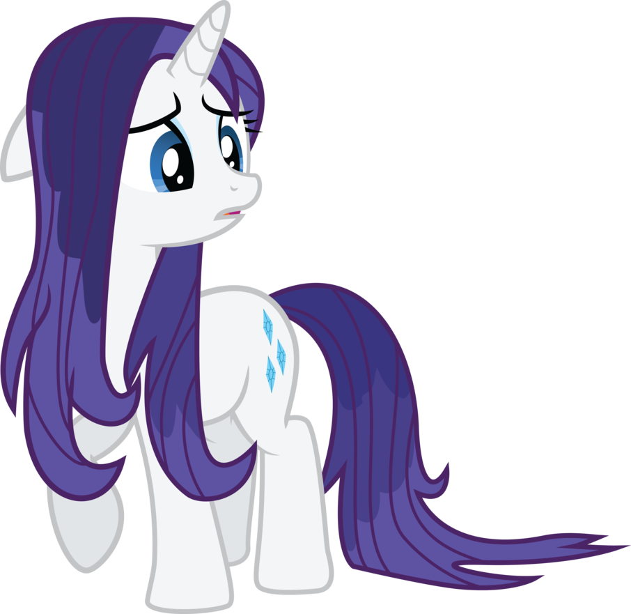 Orig14 - Deviantart - Net/ad8f/f/2 - - My Little Pony Rarity Sad (906x881)