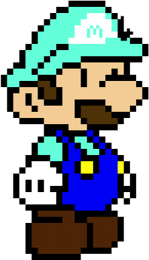 Pixel Art Mario (562x450)