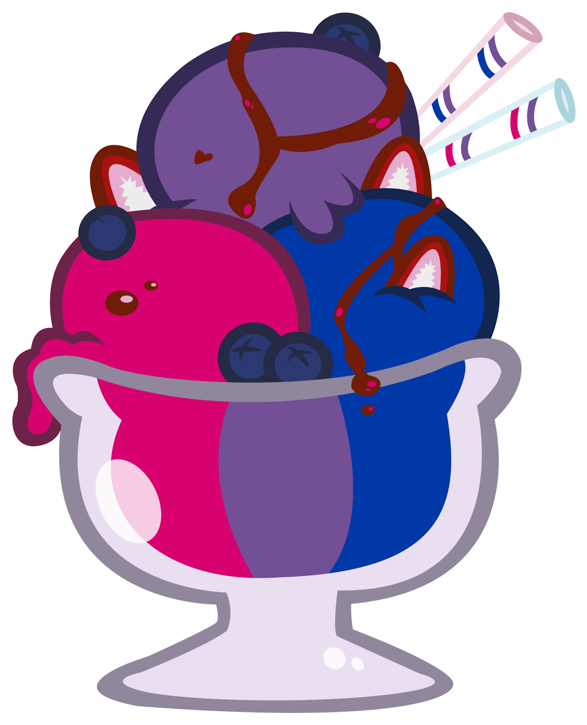 Ice Cream Png Clipart - Cartoon (1280x1526)
