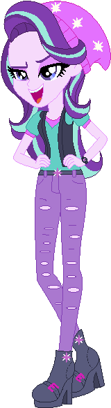 Starlight Glimmer Equestria Girls - Fluttershy (212x606)