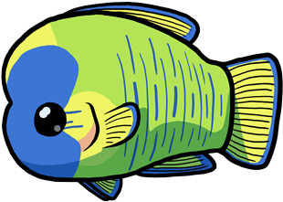 Napoleon Wrasse By Soyrwoo - Pomacentridae (450x450)