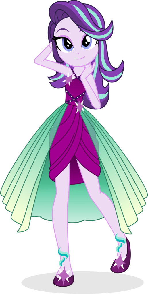 Punzil504, Clothes, Dress, Equestria Girls, Looking - Muñecas Equestria Girl Starlight Glimmer (515x1024)