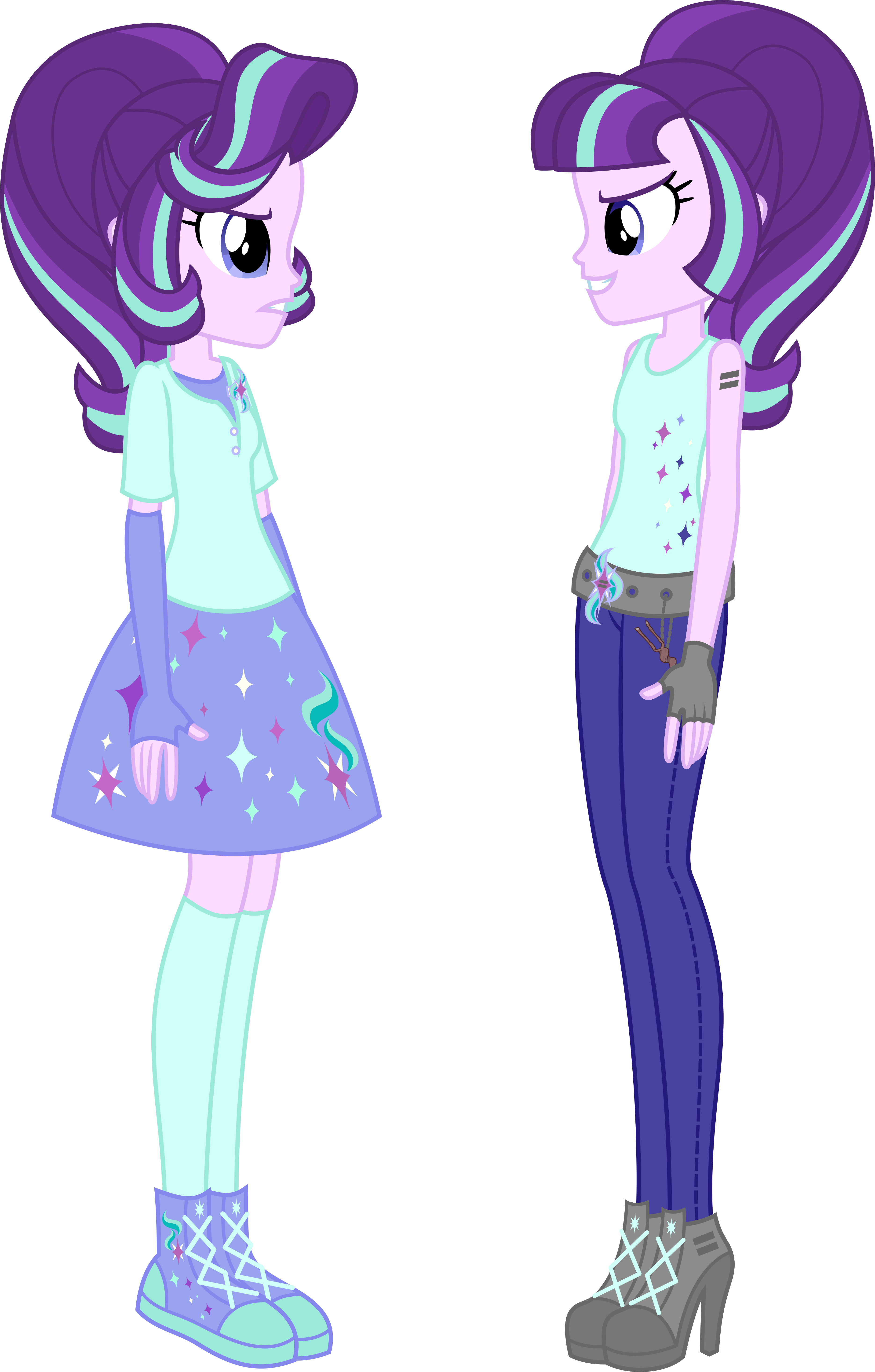 Eqg My Past Is Not Today [starlight Version] By Osipush - Bases My Little Pony Equestria Girl Starlight Glimmer (3740x5864)
