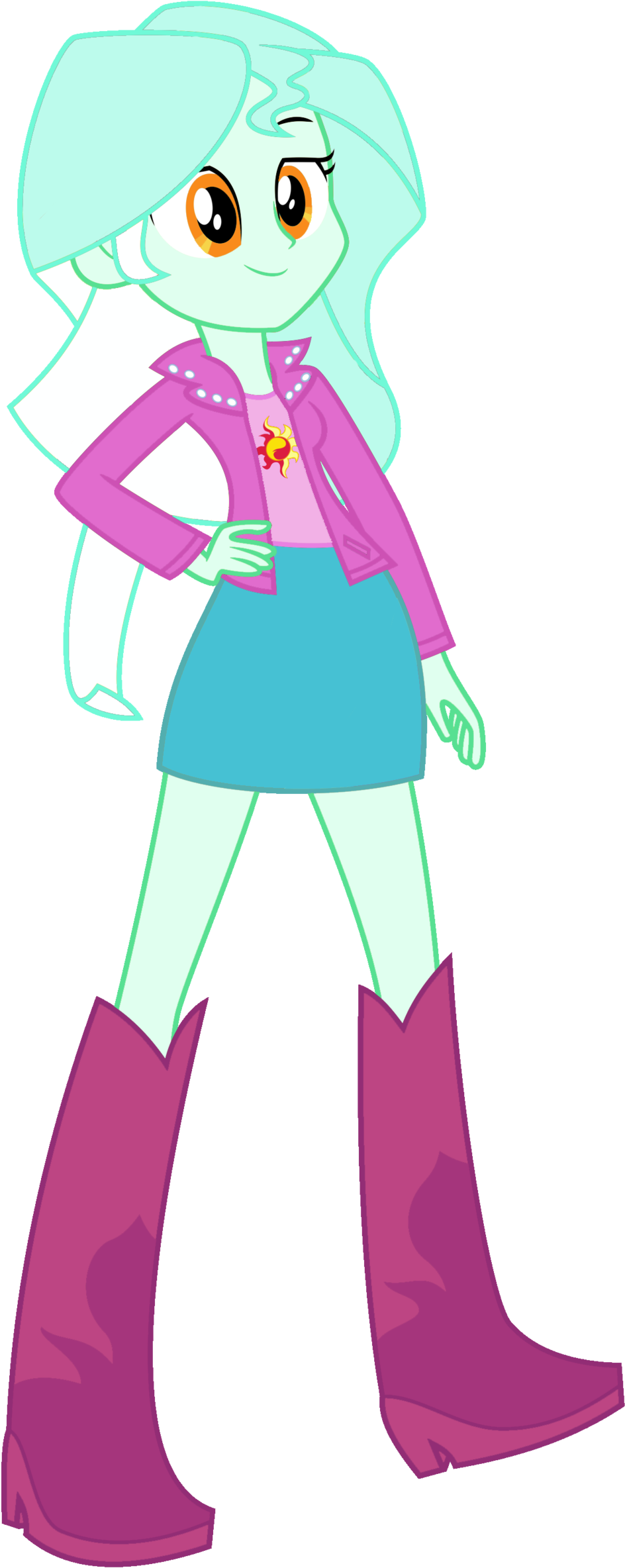 Lyra Sunset Shimmer By Iamsheila - Mlp Eg Sunset Shimmer (1024x2447)