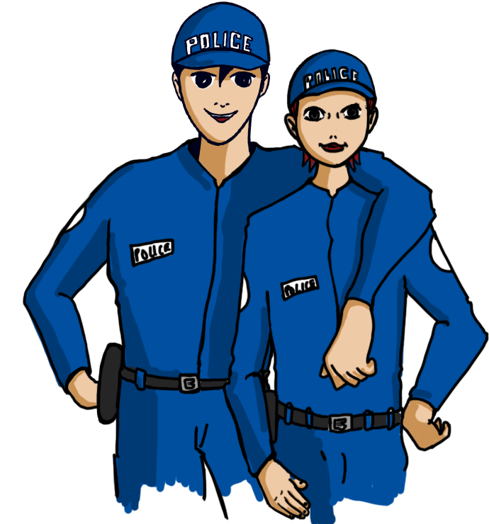 Contacte Emma Et Lucas Par Mail - Permis Internet Emma La Policiere (726x754)