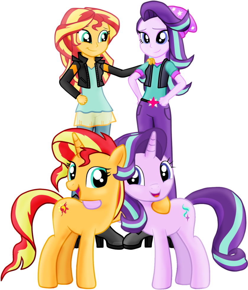 Majkashinoda626, Beanie, Equestria Girls, Female, Friends, - Portable Network Graphics (1027x1024)