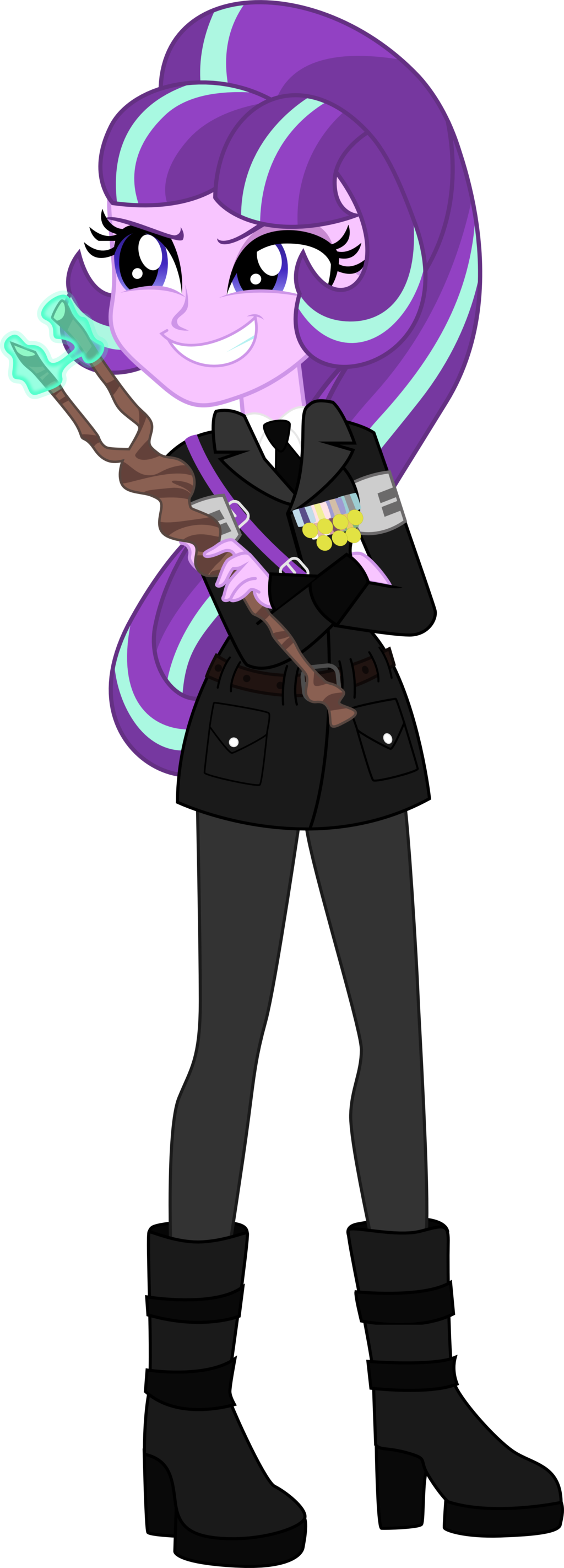 Commander Starlight Glimmer By Theshadowstone - Mlp Gilda Equestria Girls (1024x2844)