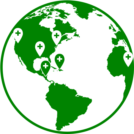 Currently, Green Cross - Netflix Content By Country (500x500)