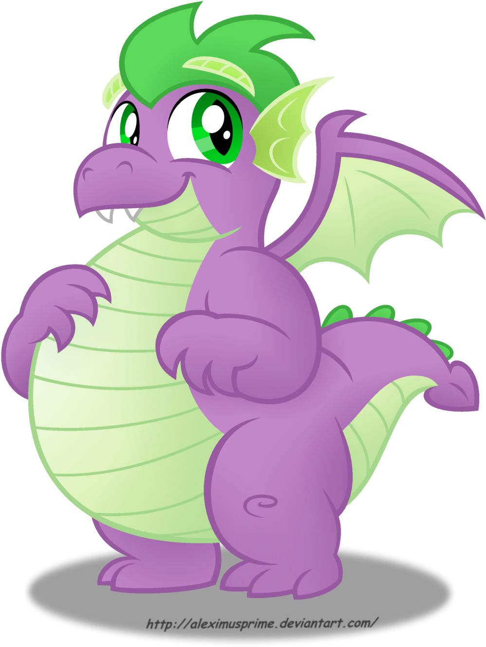 Spike All Grown Up By Aleximusprime Spike All Grown - Spike (1024x1379)