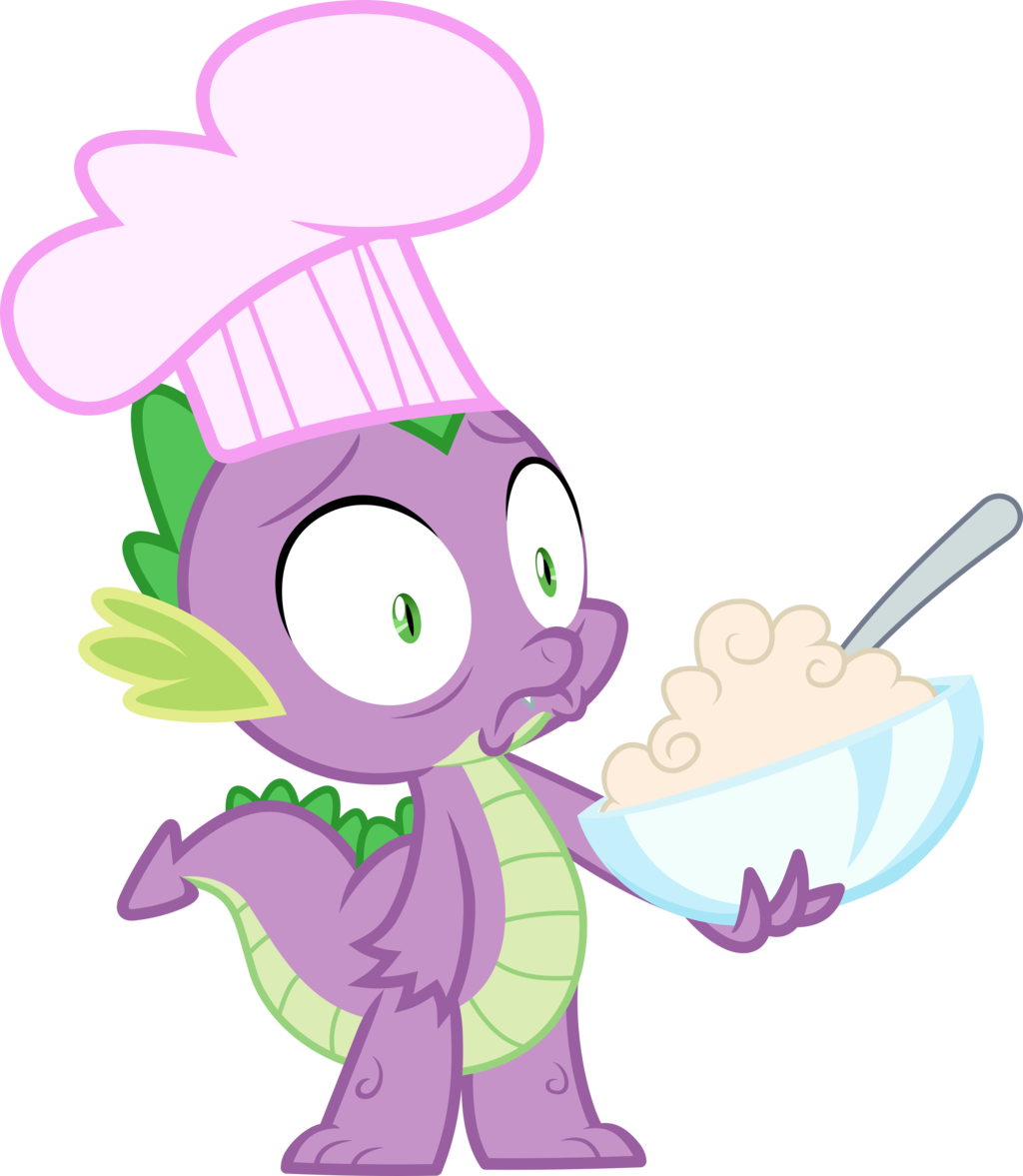 Spike Realizes Vector By Thorinair Spike Realizes Vector - My Little Pony Spike Shocked (1024x1177)