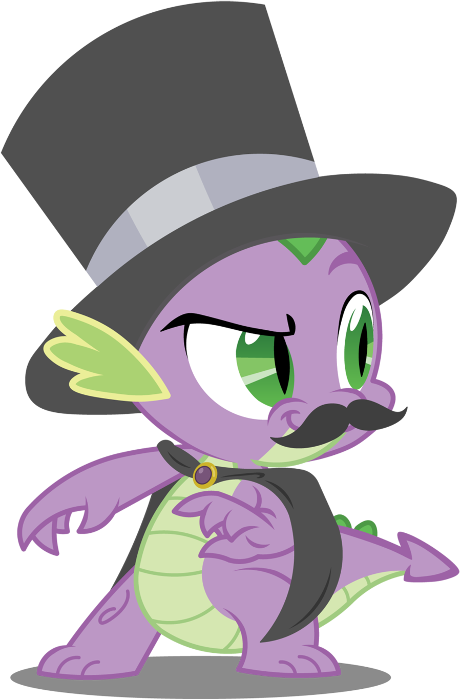 Spike - Mlp Spike Villain (900x1393)