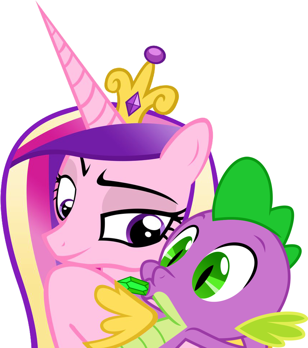 Guess Where U'll Be Eating Gems Tonight, Spike By Titanium-dats - Cartoon (1062x1170)