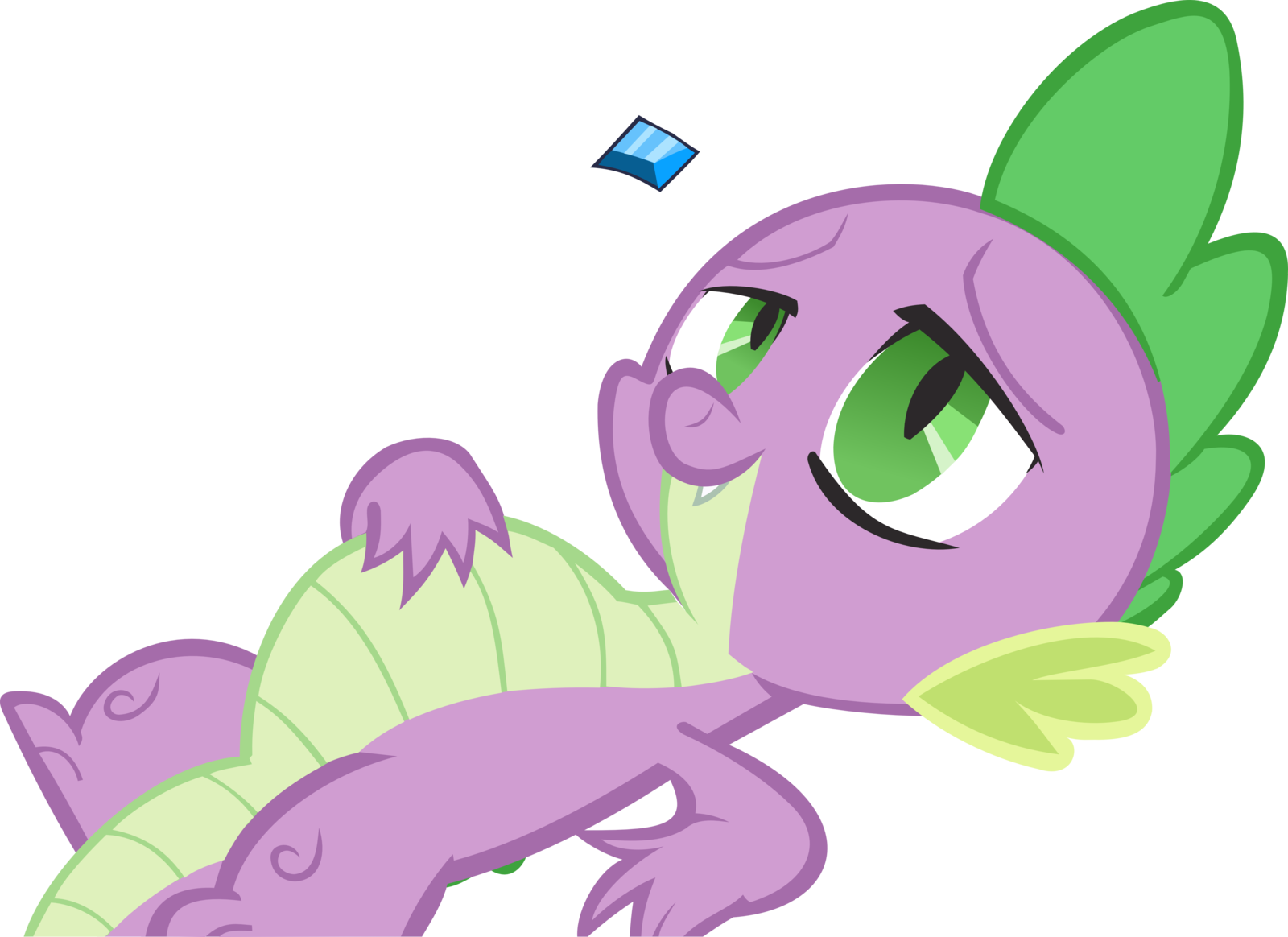 Stuffed Spike - Fat Spike My Little Pony (1600x1164)