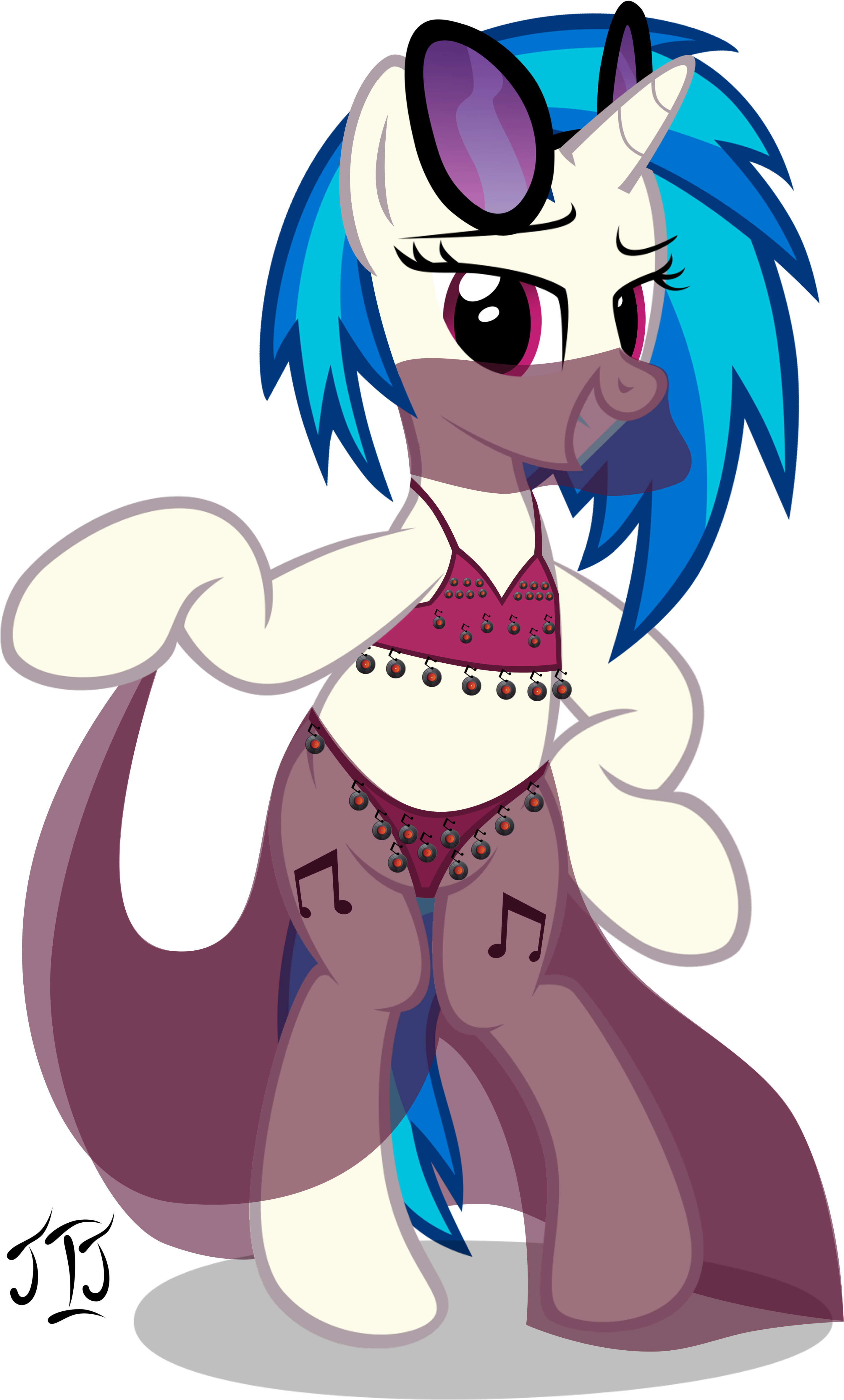 Twilight Sparkle Pony Mammal Fictional Character Vertebrate - Mlp Belly Dancers (3000x4924)