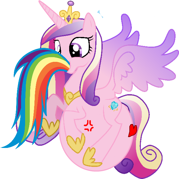 Twilight Sparkle Ate Rainbow Dash By Voreediter On - My Little Pony Characters (800x600)