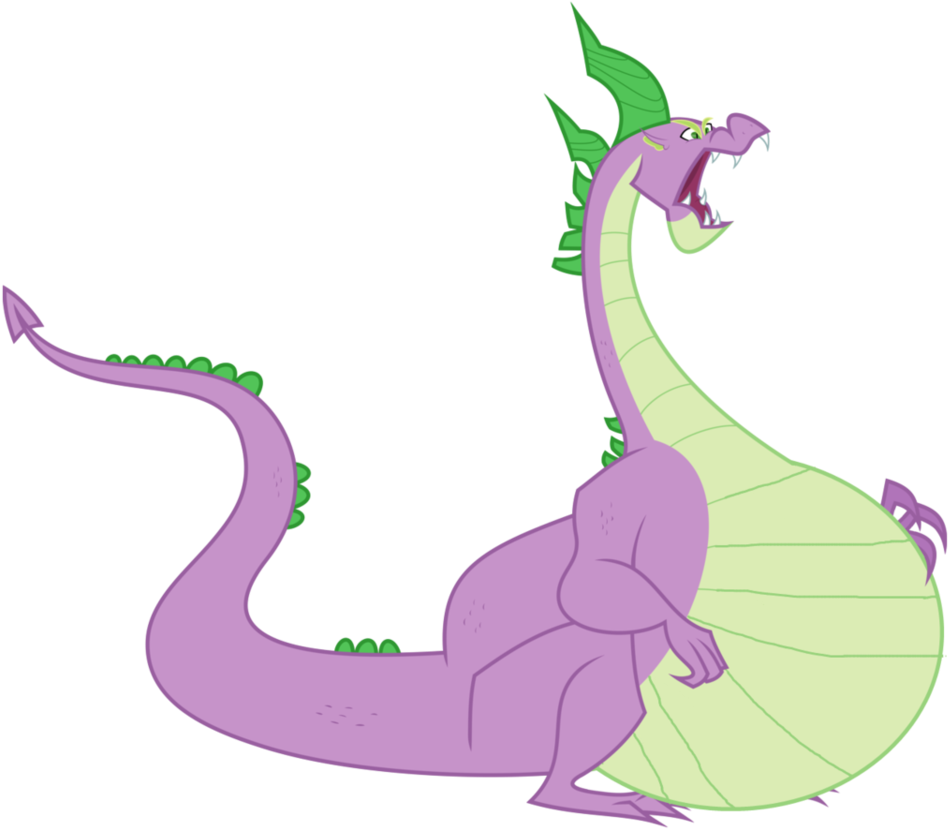 Spike Ate Everypony By Spikevore - Spike The Dragon Belly (959x833)