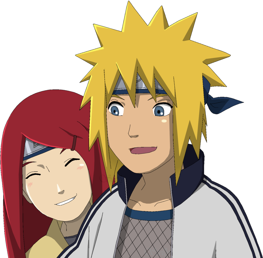 Minato And Kushina - Minato And Kushina Png (1024x904)