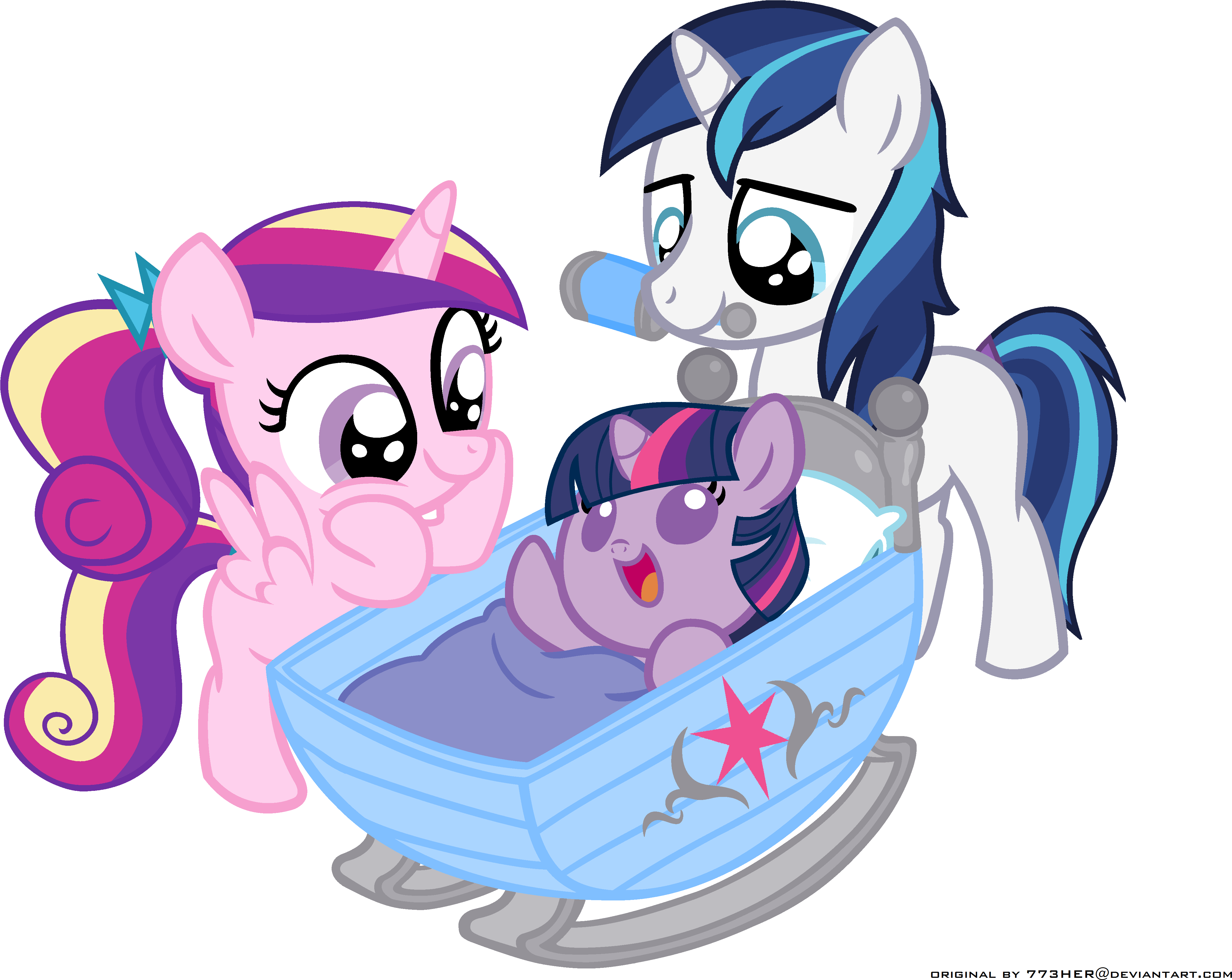 Superpinkbrony12 - My Little Pony Twilight Sparkle Princess Baby (4800x3600)