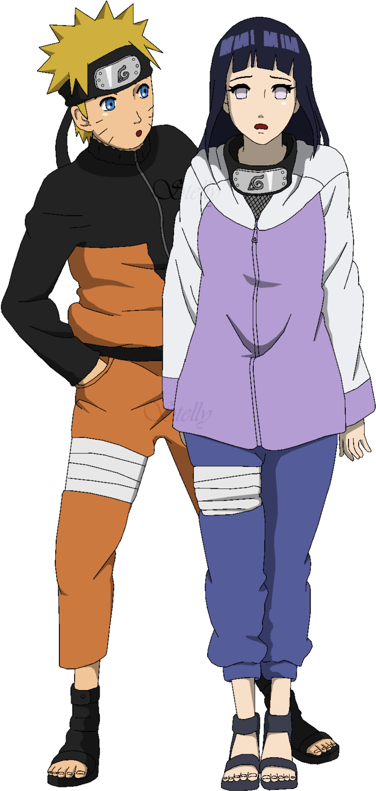 Naruto E Hinata - Naruto E Hinata Png (900x1620)
