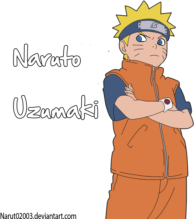 Narut02003-young Naruto Uzumaki By Narut02003 - Cartoon (675x731)
