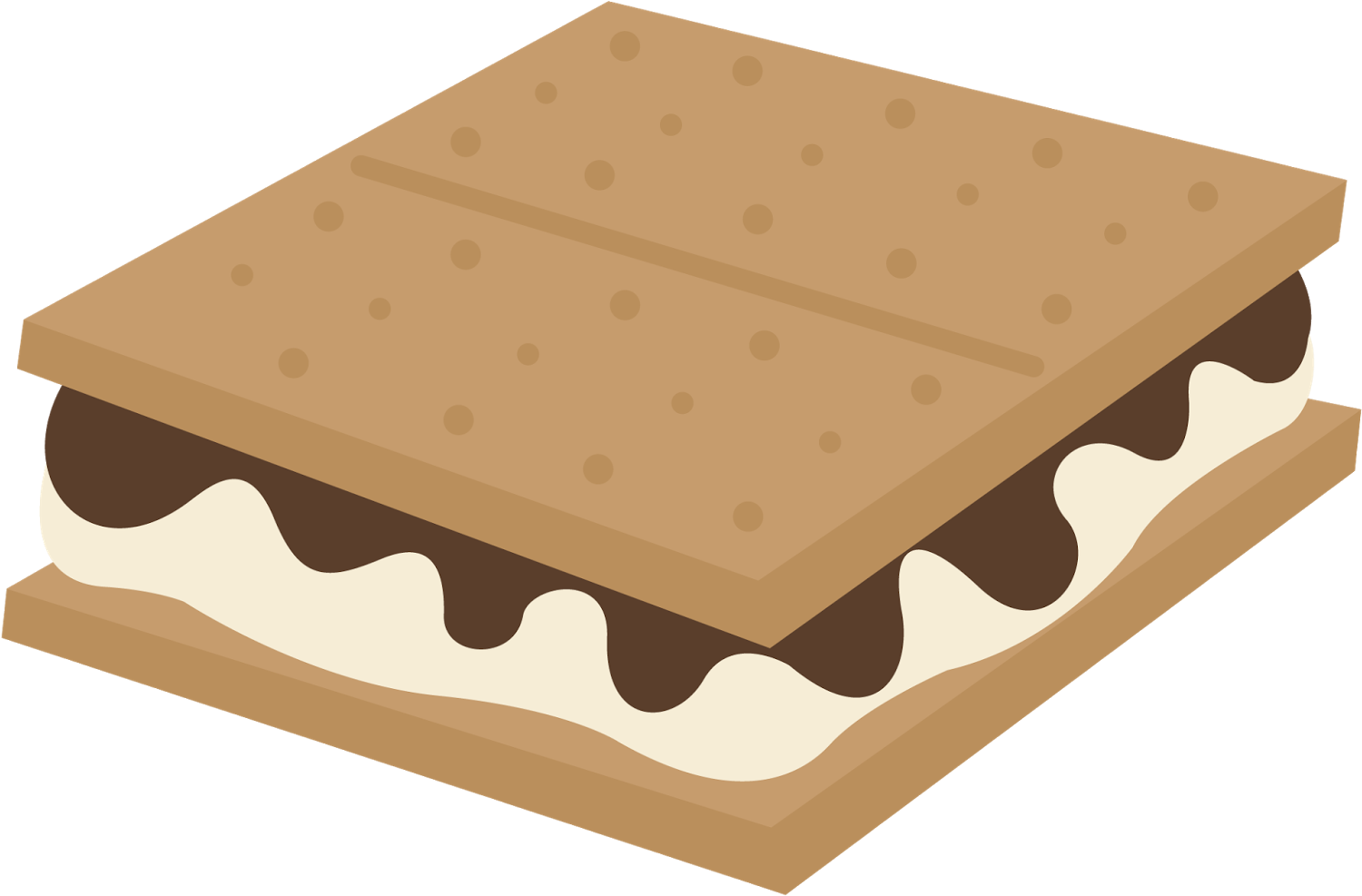 Smores Clipart 2018 51 Clip - Clip Art Smore Png (1600x1063)