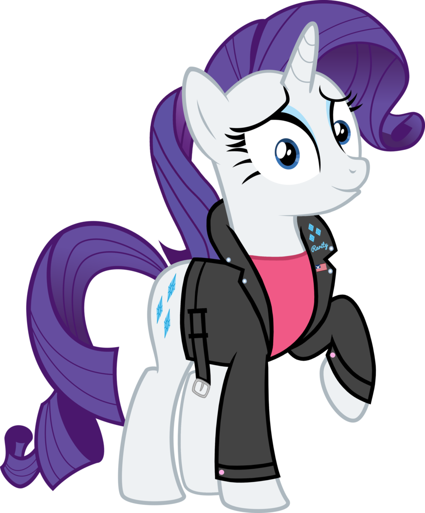 1950s, 50's Fashion, Artist - Mlp Pony Wearing Jacket (848x1024)