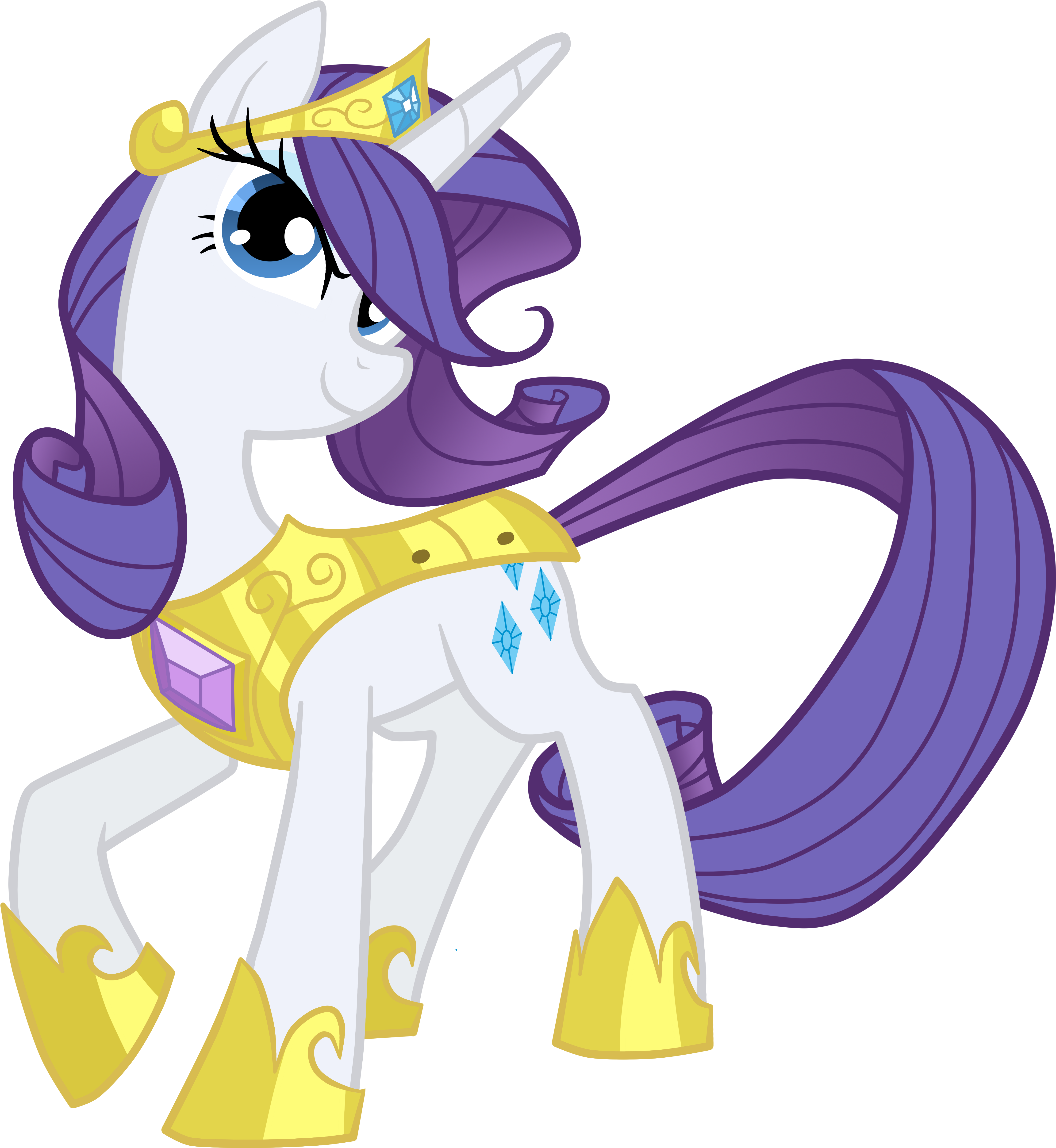 Rarity Rainbow Dash Pinkie Pie Princess Celestia Twilight - My Little Pony Rarity Guardian (4612x4999)