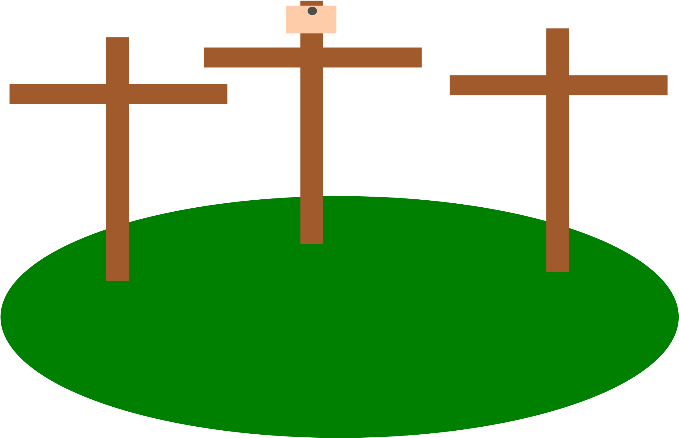 Crosses - Easter (2400x1697)