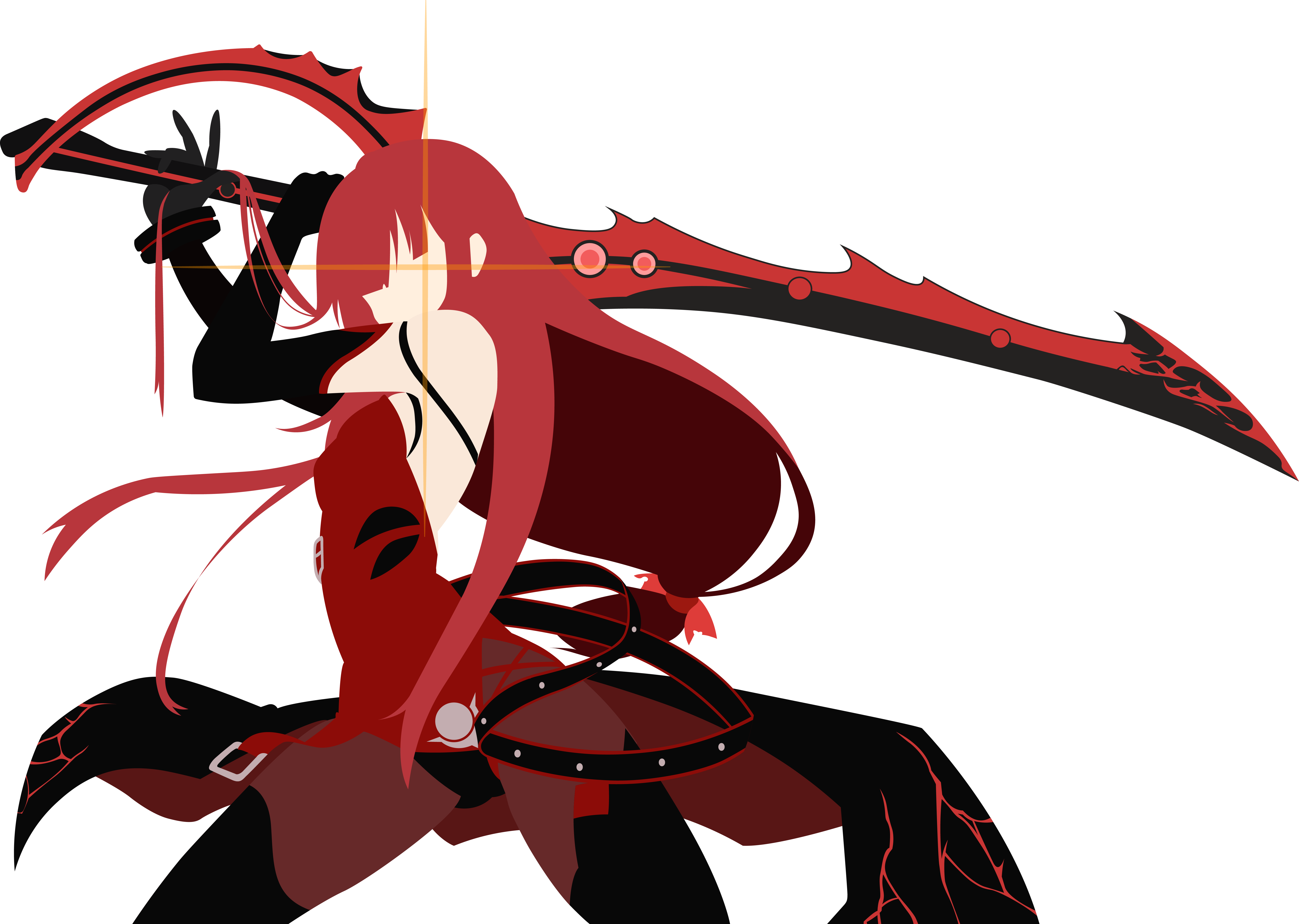 Elsword Elesis Youtube Character Art - Elsword Elesis Crimson Avenger (6906x4916)