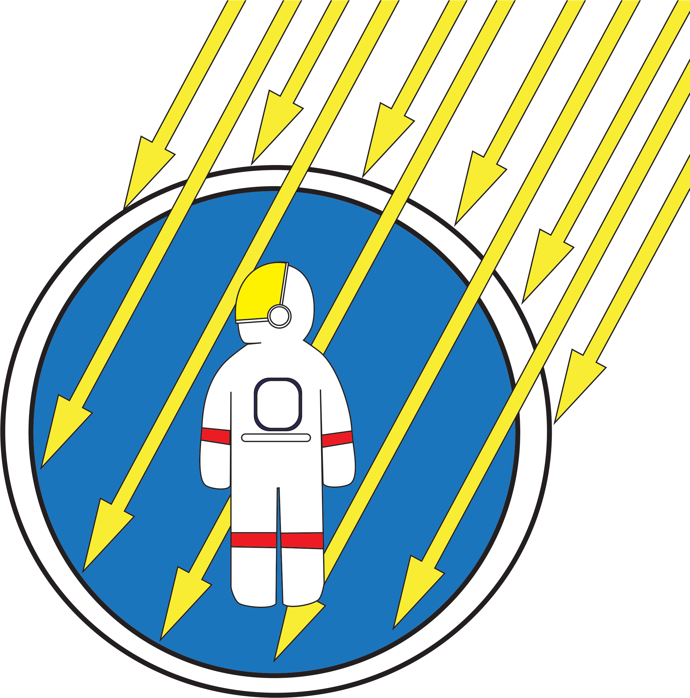 Hrp Space Radiation - Space Radiation Clip Art (2400x2400)