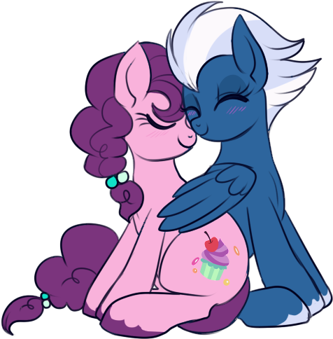 Pony Fictional Character Mammal Purple Vertebrate Cartoon - Sugar Belle And Night Glider (519x513)