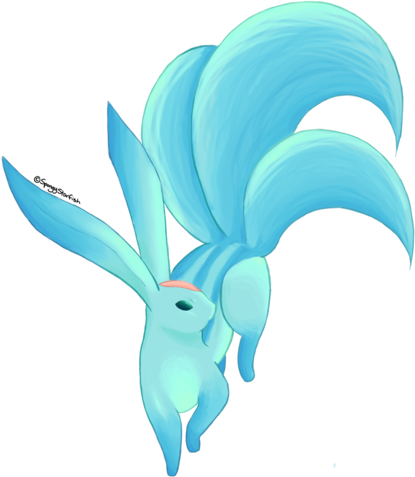 Emerald Carbuncle By Spongystarfish - Final Fantasy Carbuncle Png (836x956)