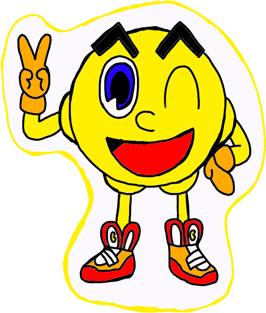 Pac Man Party Pacman By Strawberrystar123 On Deviantart - Pac-man (900x1076)
