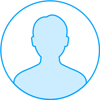 Green Cross Voluntary Blood Bank & Pathology Laboratory - Username Icon Png Blue (370x356)