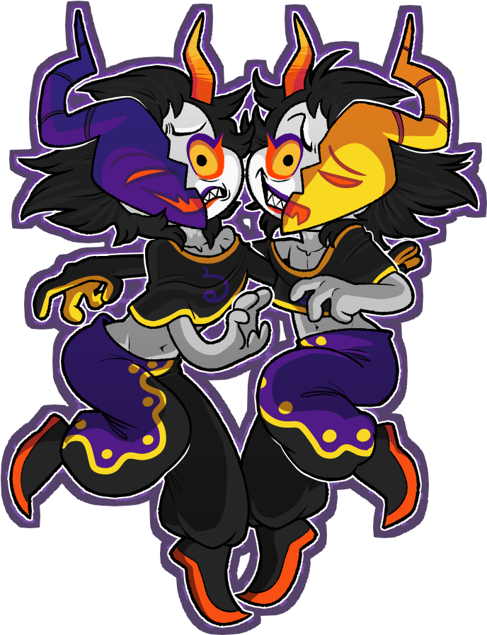 Barzum And Bailzli Soleil By Madhouse-icecream - Hiveswap Barzum And Baizli (742x924)