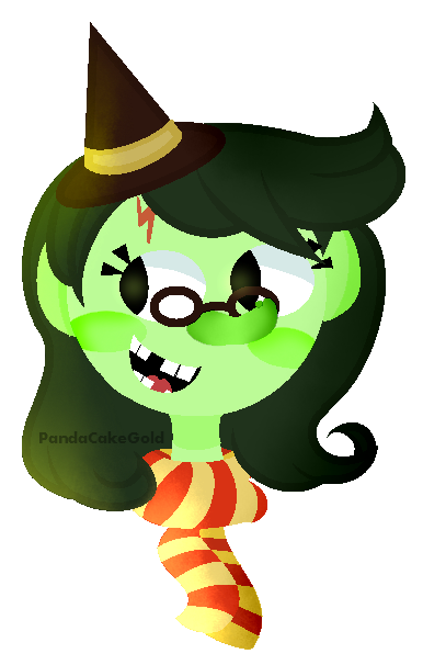 Random Draw-as My Mother Sees Harry Potter By Pandacakegold - Cartoon (592x678)