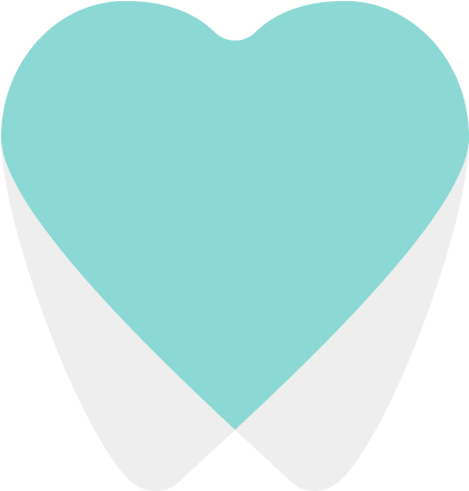 Dental Implants Require The Same Care As Real Teeth, - Heart (445x471)