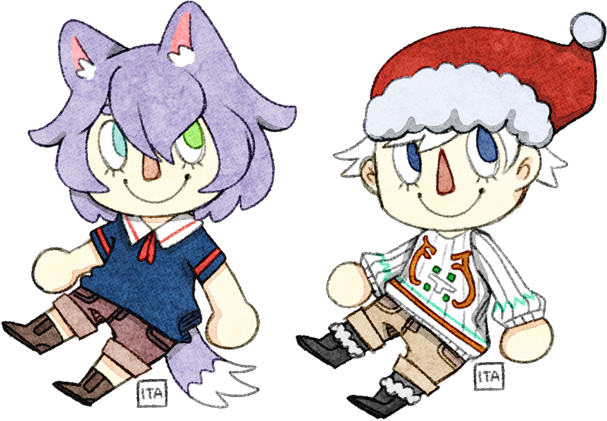 Chibis For Ac - Cartoon (607x421)