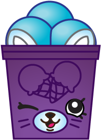 Ice Cream Cup Variant Art - Ice Cream Cup Shopkin (400x400)