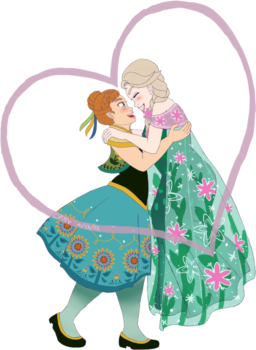 Frozen Fever Love By Cfmv Frozen Fever Love By Cfmv - Frozen Fever Png (1024x1187)