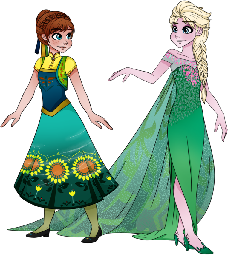 Frozen Fever By Hayley1432 - Illustration (772x1034)