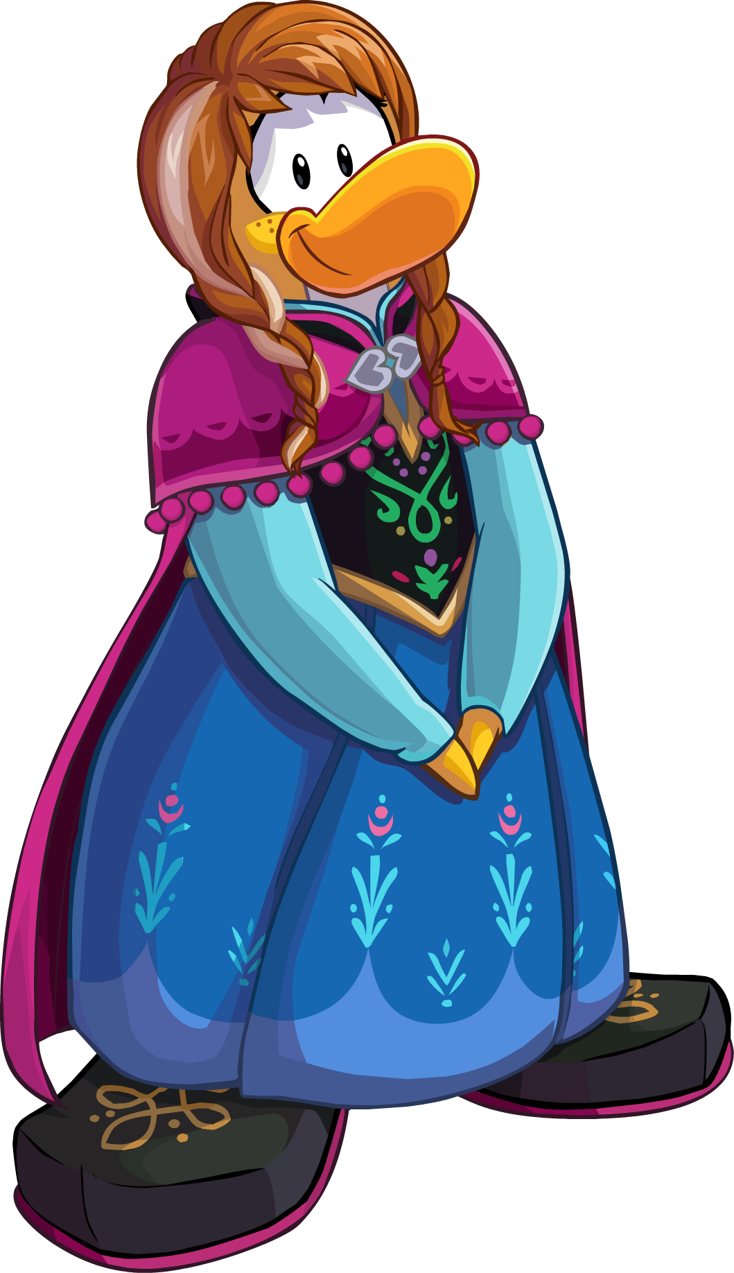 Anna Frozen Club Penguin (1059x1836)