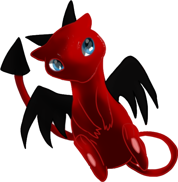 How To Summon Devil Mew In Pokemon X & Y - Cartoon (900x636)